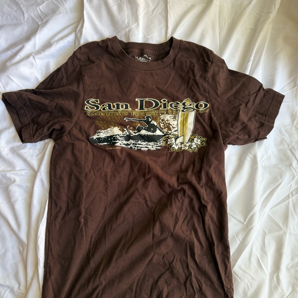 San Diego Brown Graphic Tee
